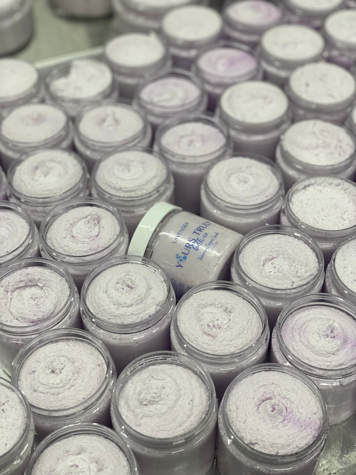 Lavender Whipped Sugar Scrub