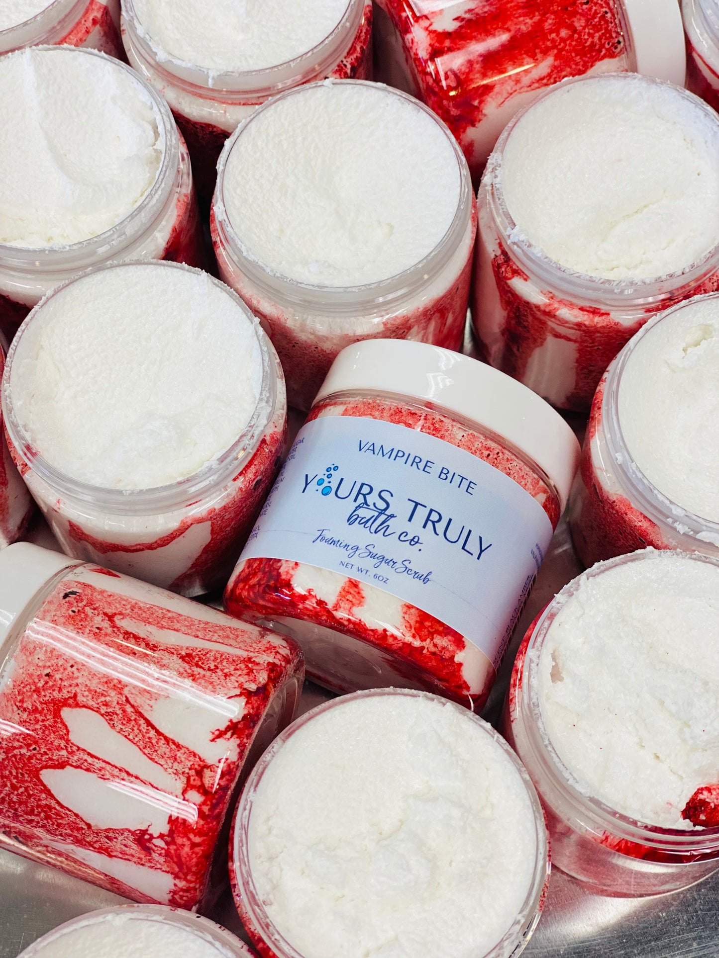 Vampire Bite Foaming Sugar Scrub