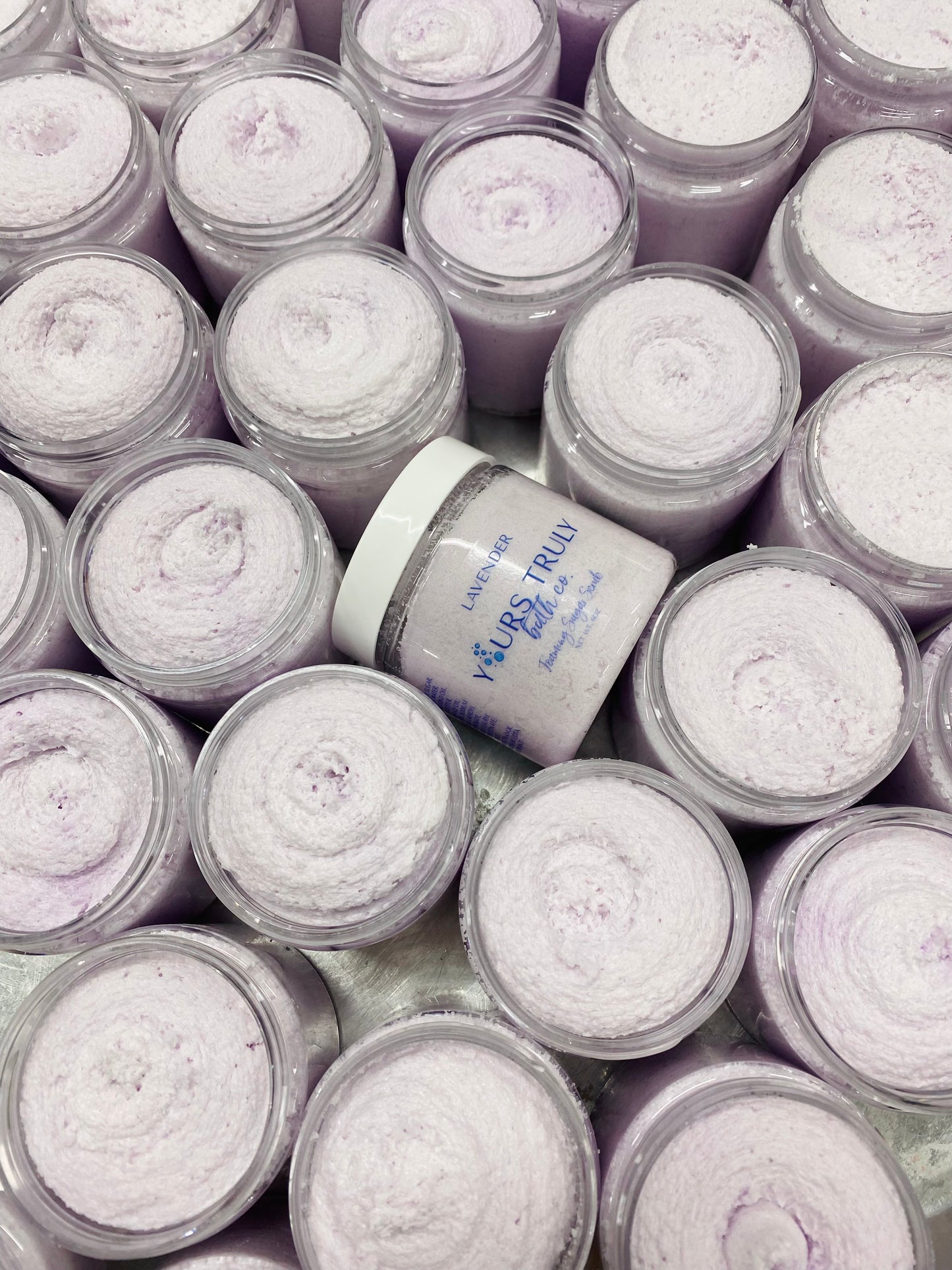 Lavender Whipped Sugar Scrub