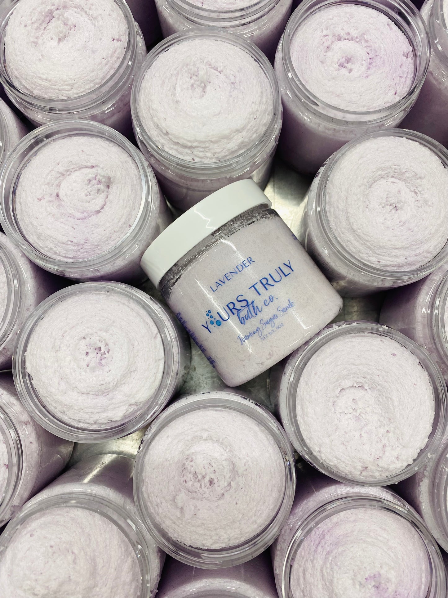 Lavender Whipped Sugar Scrub