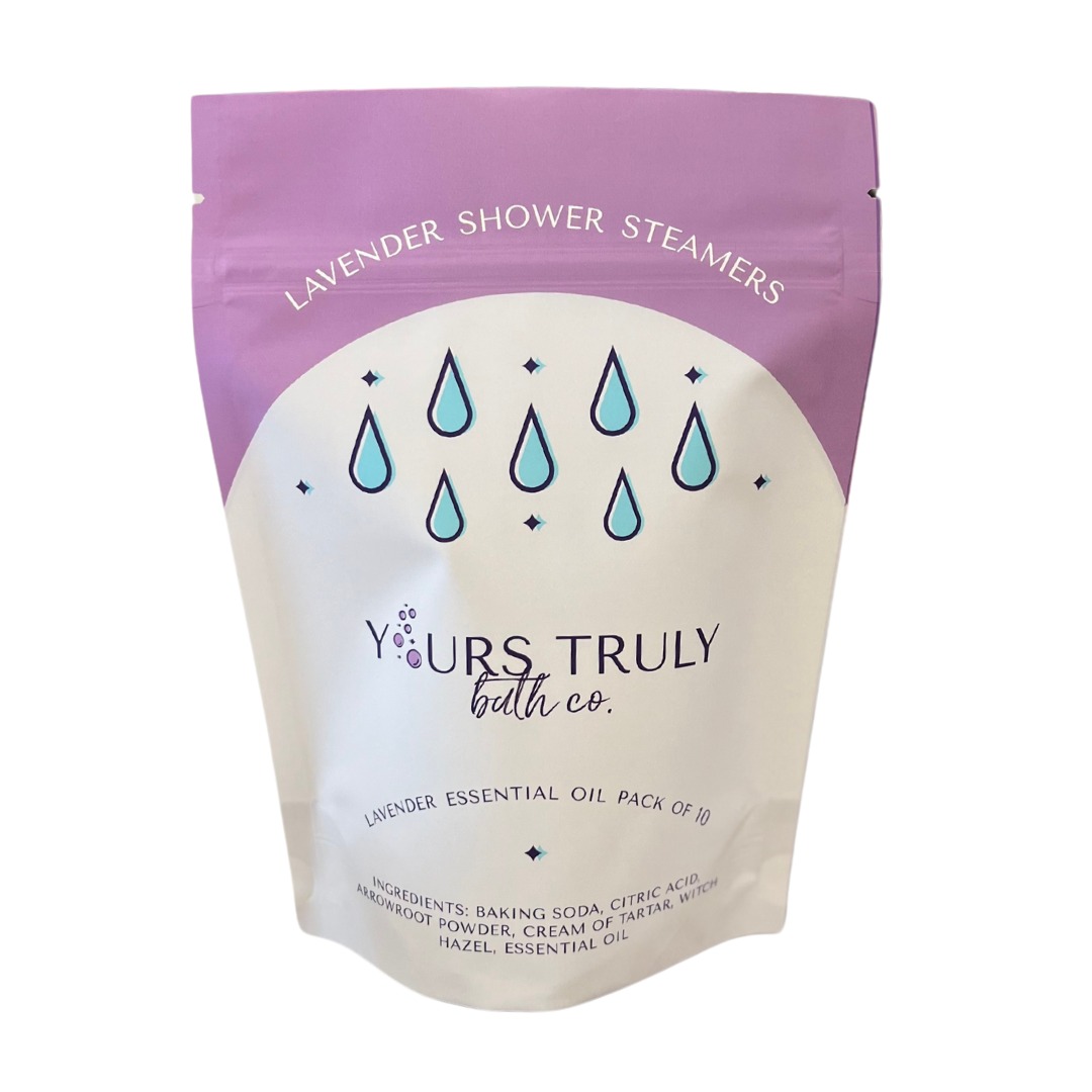 Natural handmade shower steamers made with essential oils aromatherapy shower tablets where to buy shower steamer shower melts shower fizzies diy shower bombs lavender shower steamers