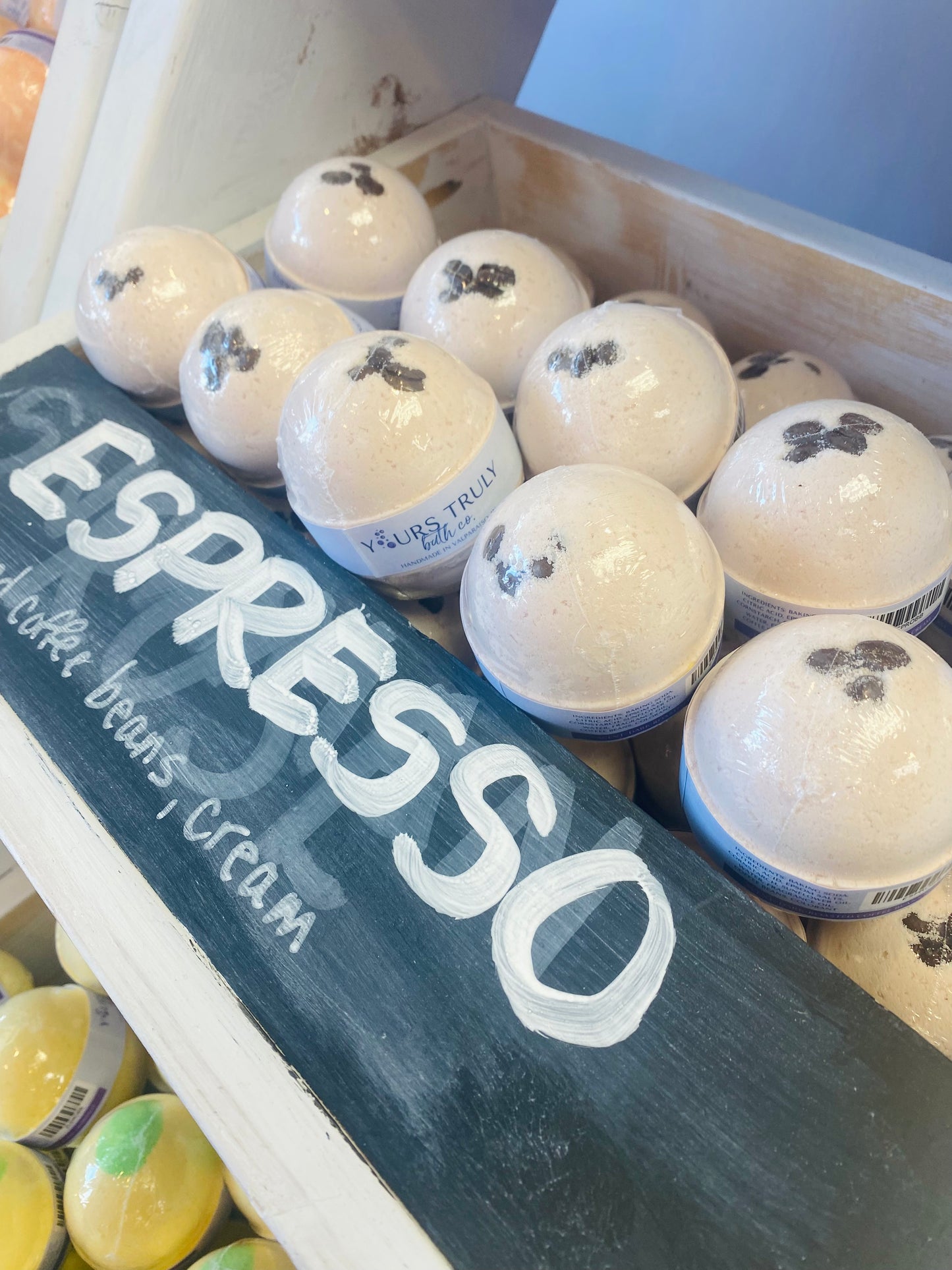 Coffee Bean Bath Bomb