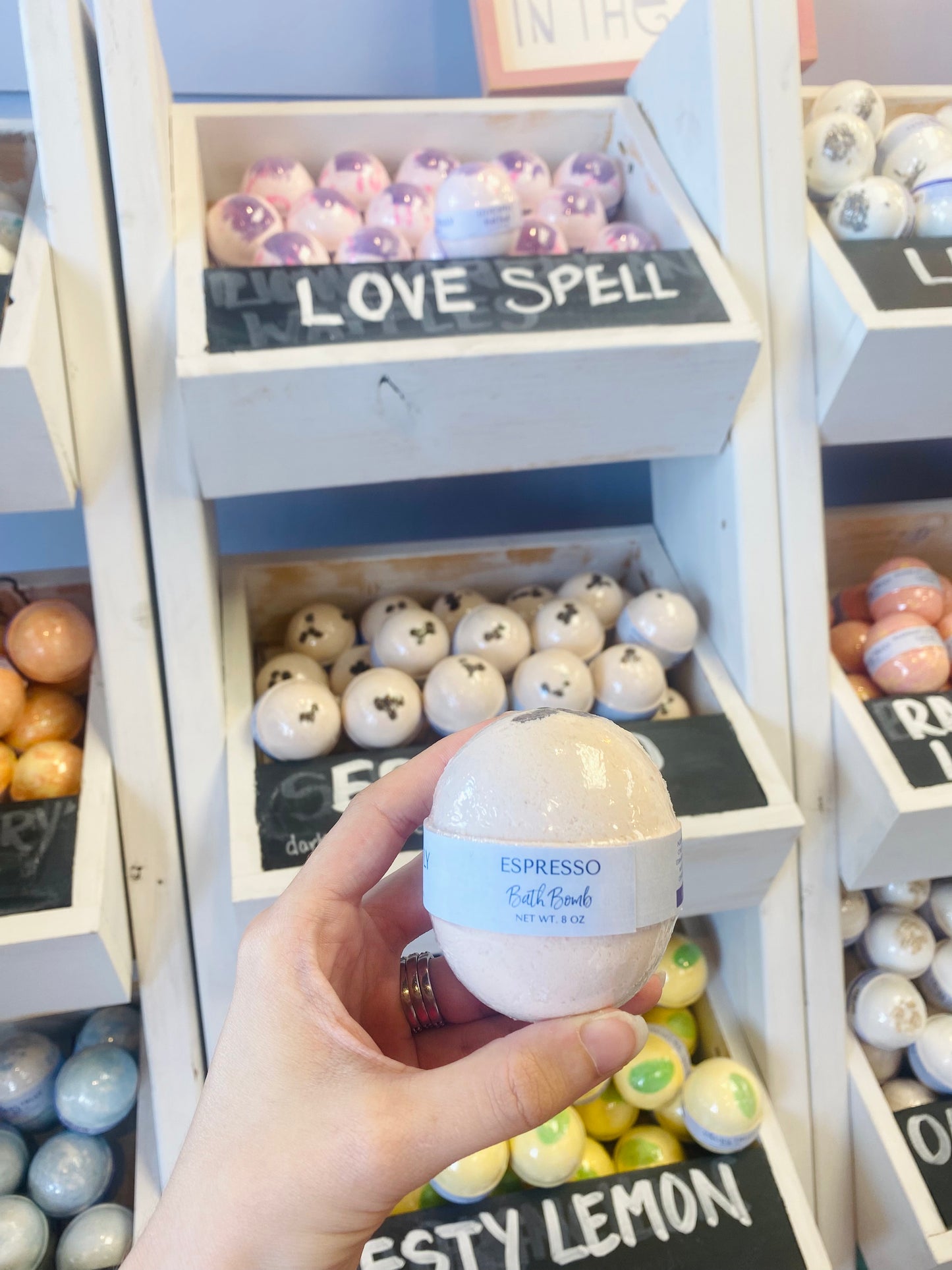 Coffee Bean Bath Bomb