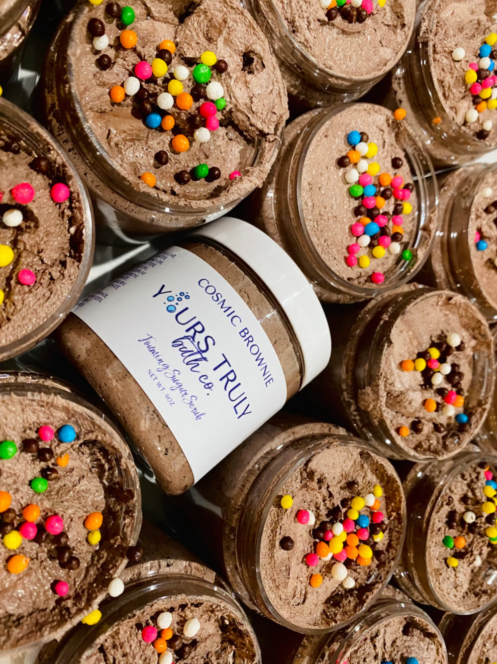 Cosmic Brownie Foaming Sugar Scrub