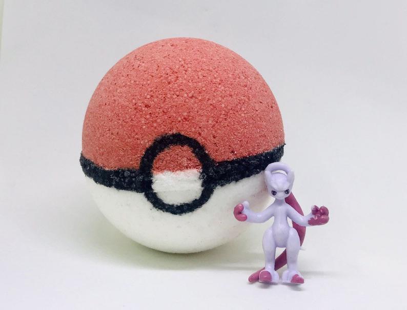 Poke-Bomb Toy Bath Bomb