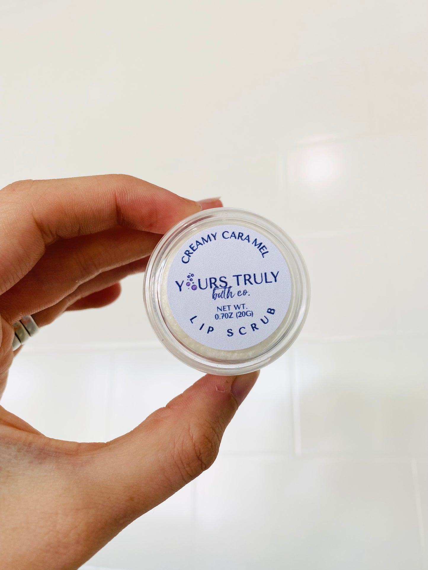 Creamy Caramel Lip Scrub
