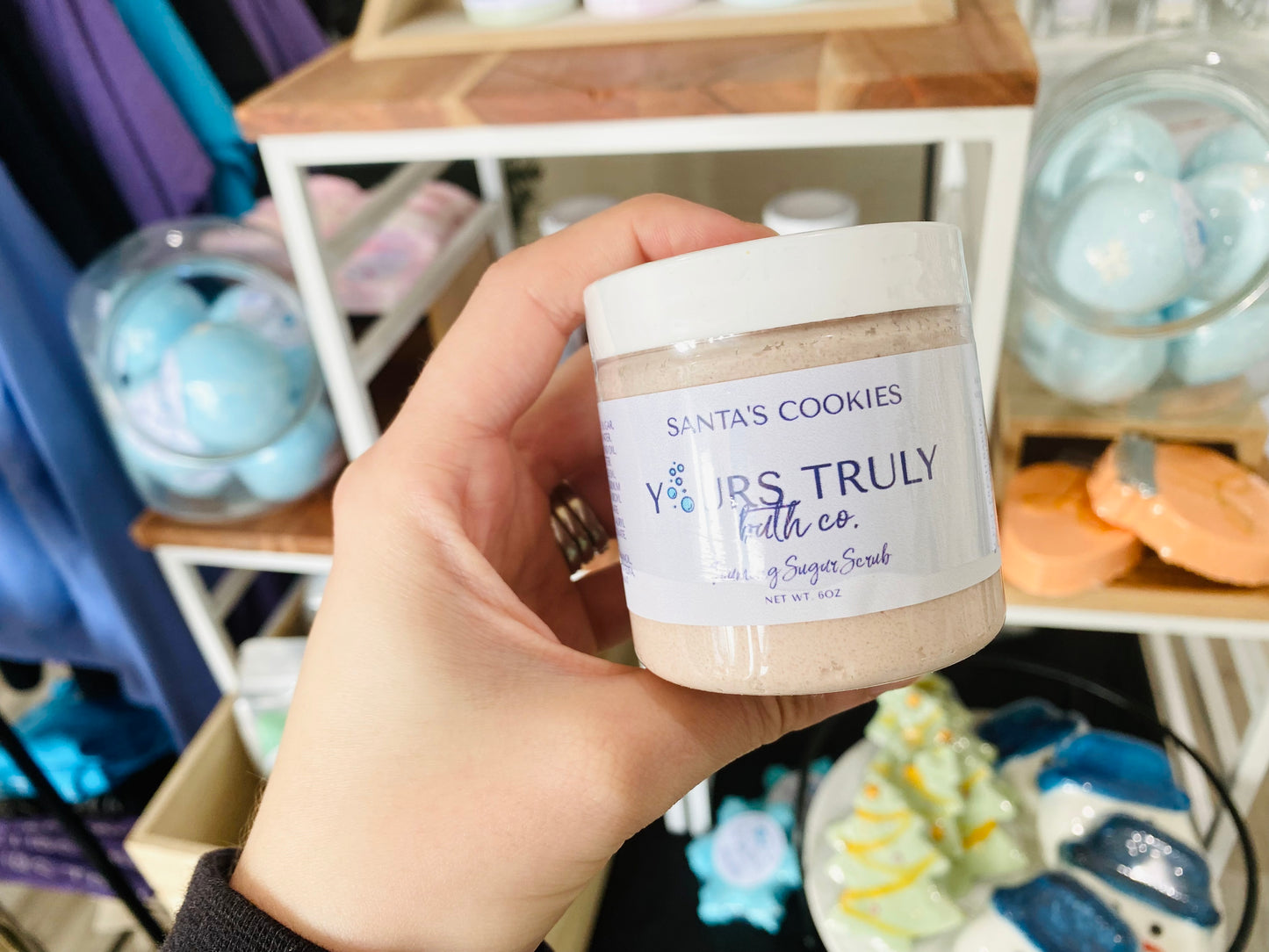 Santa's Cookies Foaming Sugar Scrub