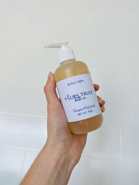 2-in-1 Men's Shampoo and Body Wash