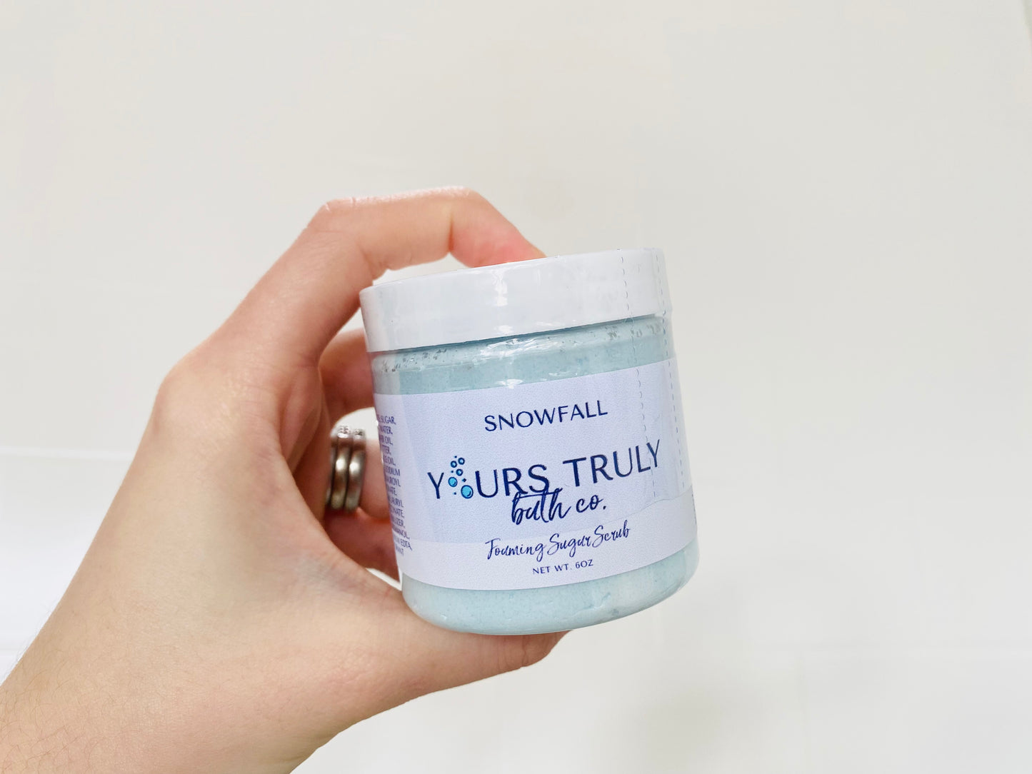 Snowfall Foaming Sugar Scrub