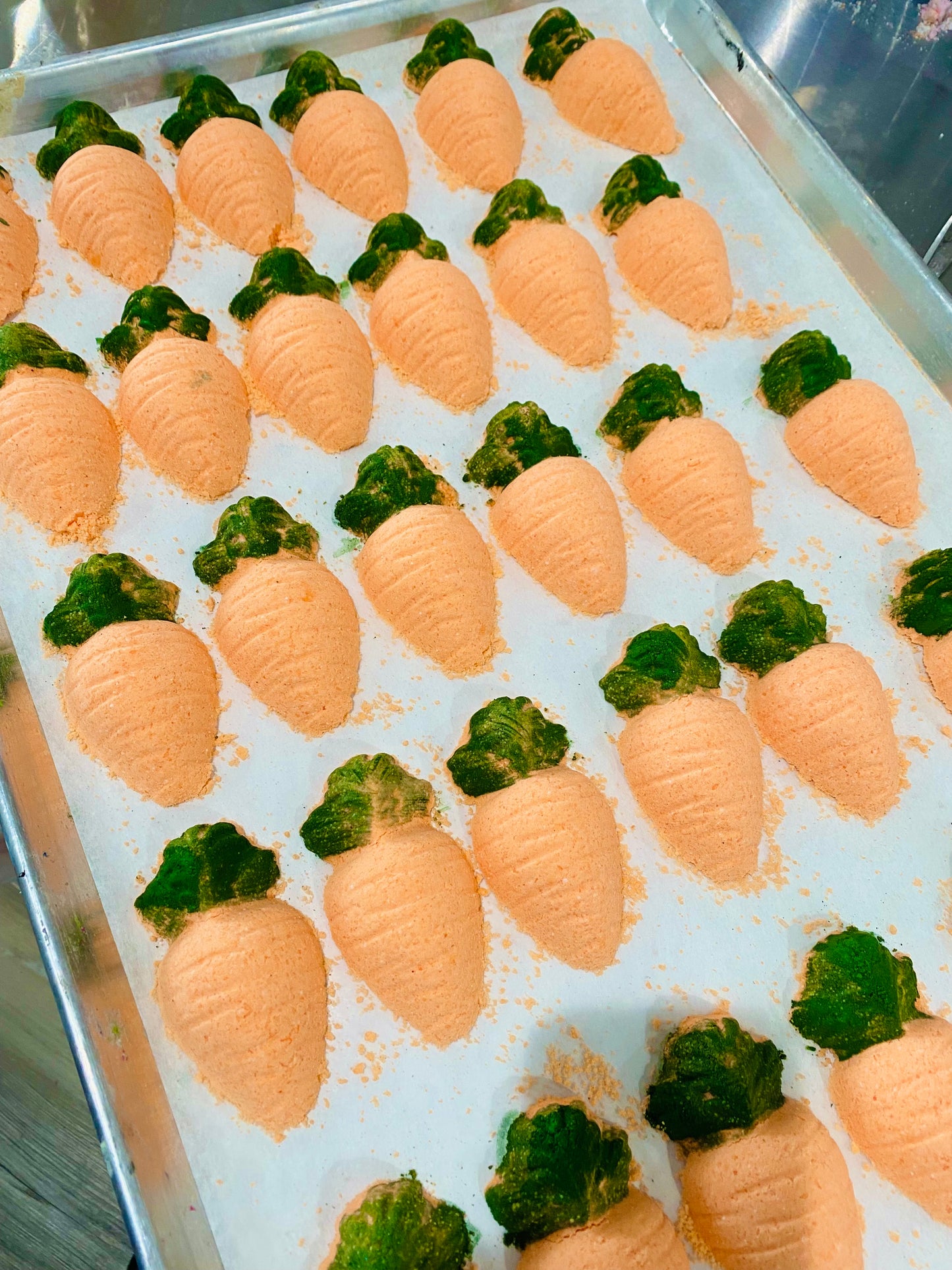 Carrot Bath Bomb