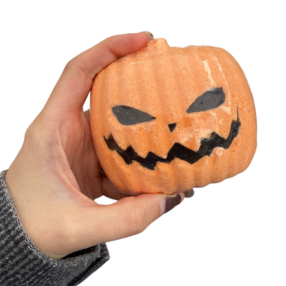 Jack-O-Lantern Bath Bomb