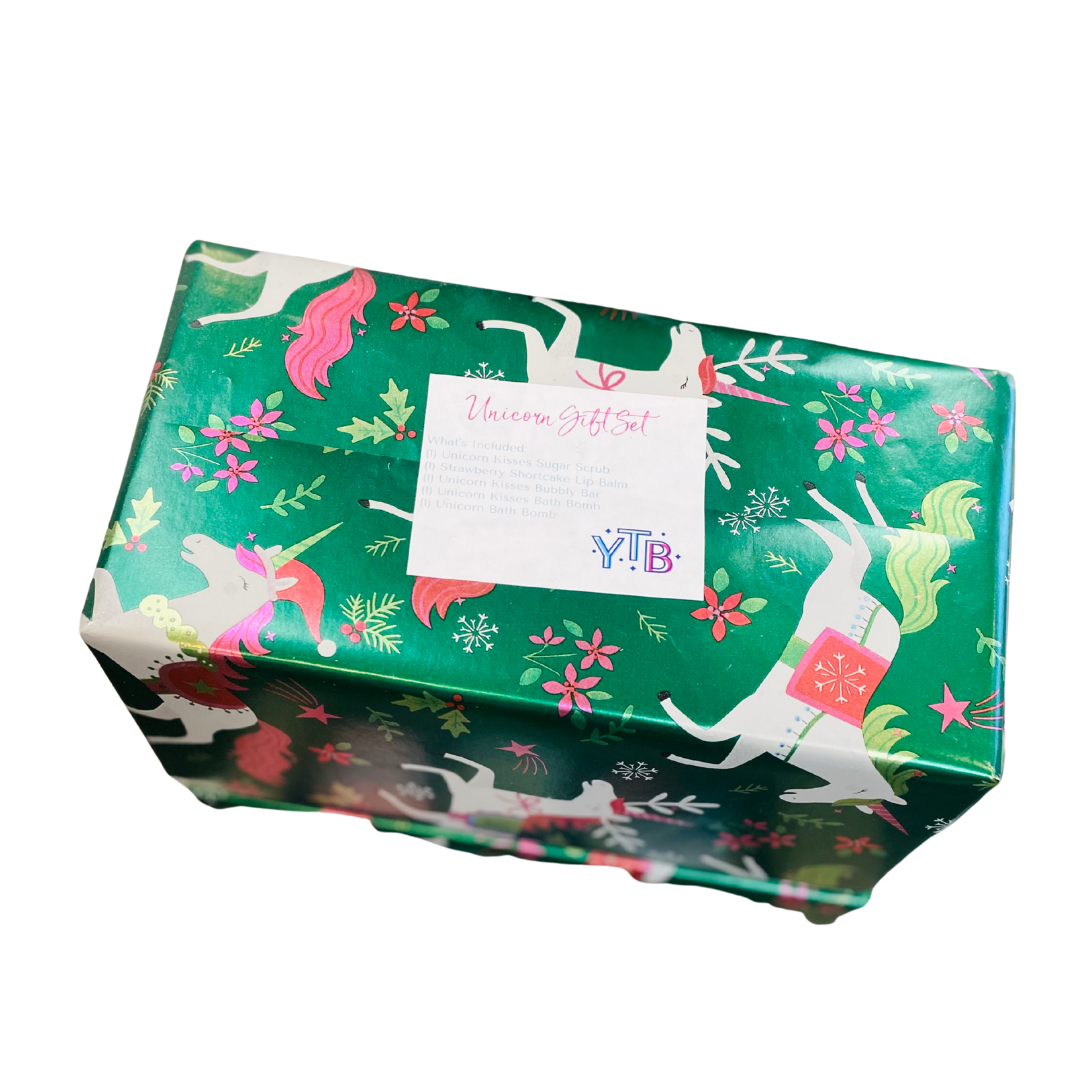 Unicorn Wrapped Gift Set
