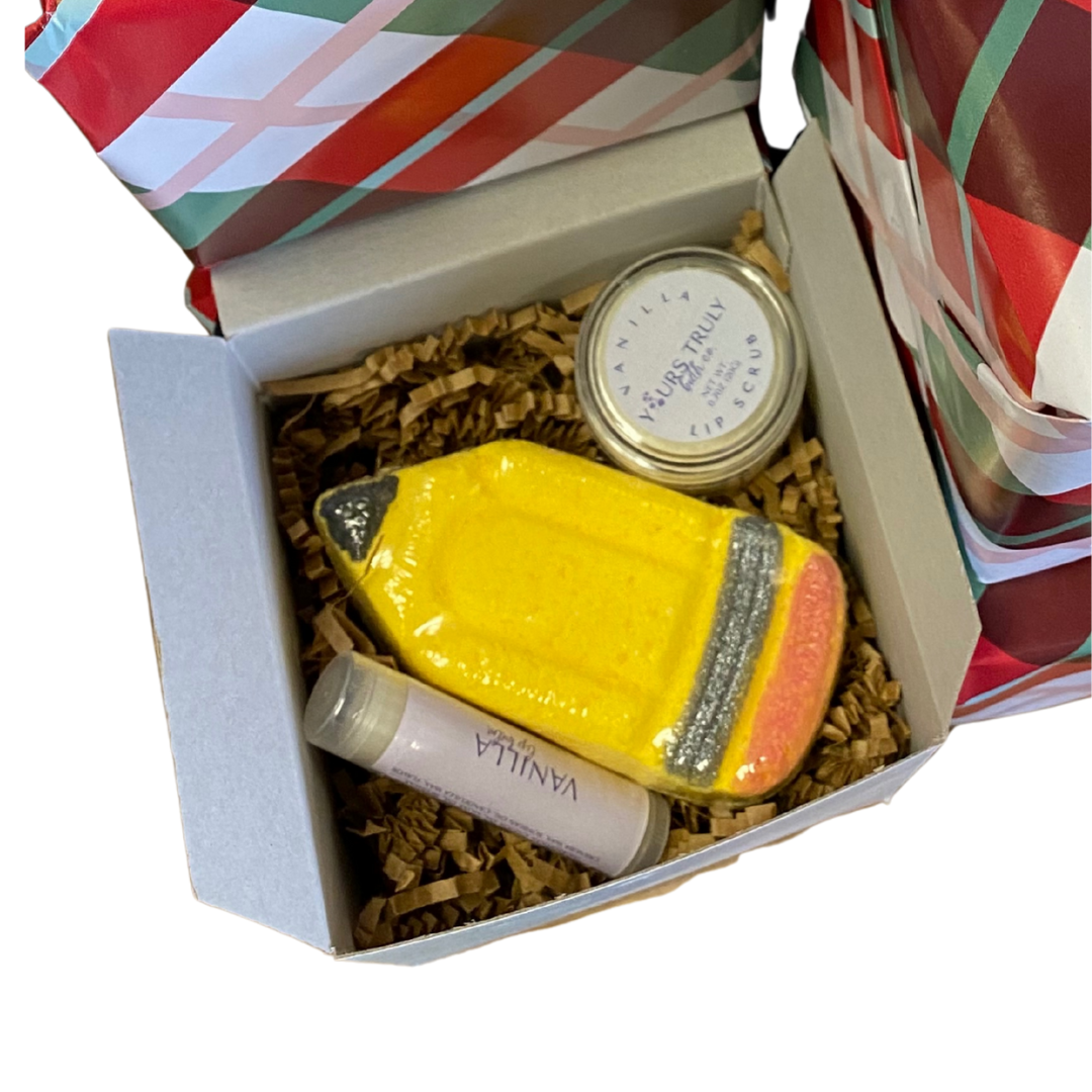Teacher Wrapped Gift Set