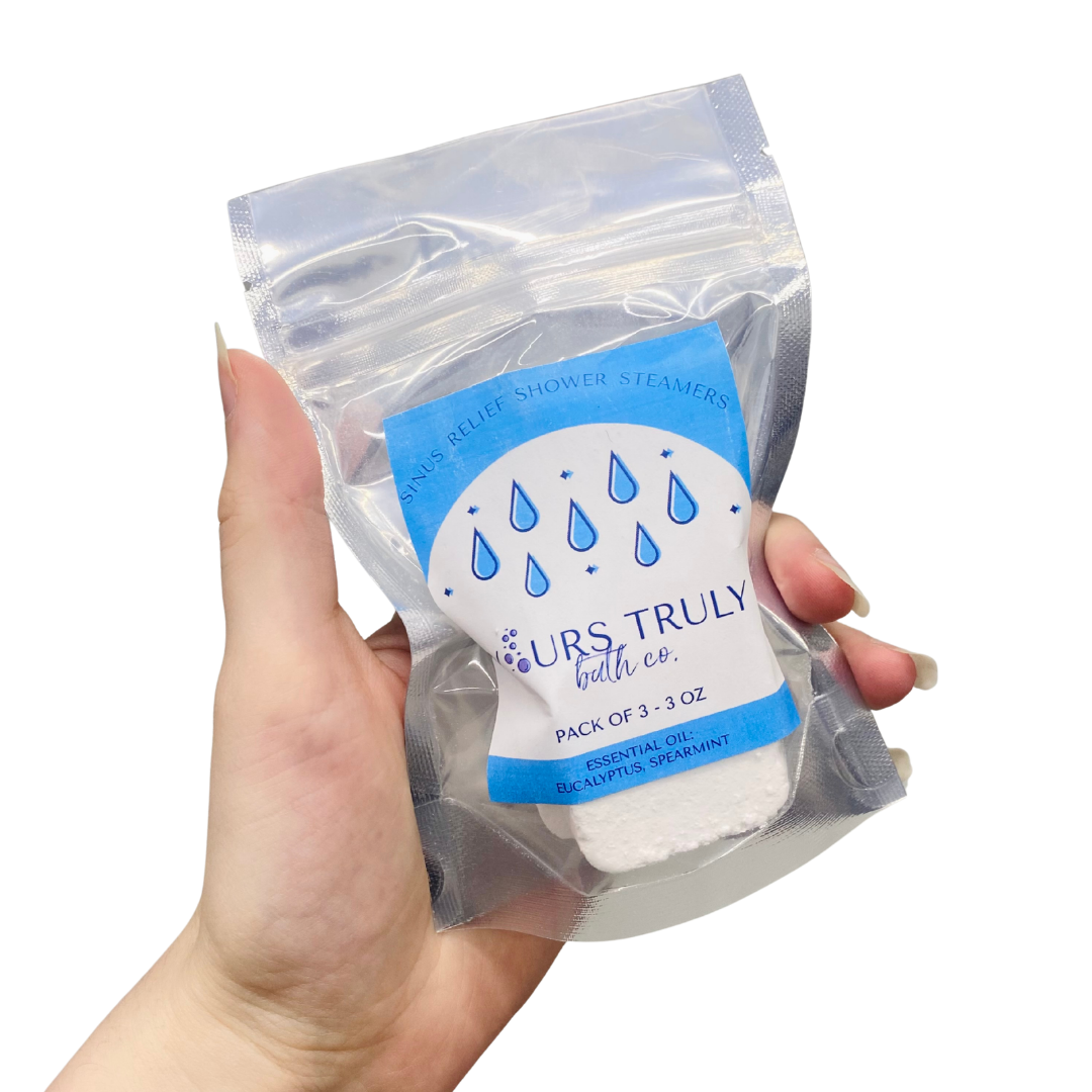 Sinus Relief Shower Steamers - 3 Pack