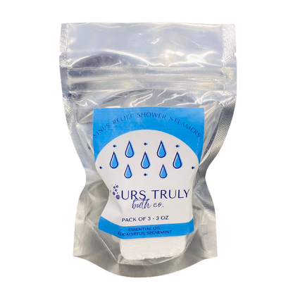 Sinus Relief Shower Steamers - 3 Pack