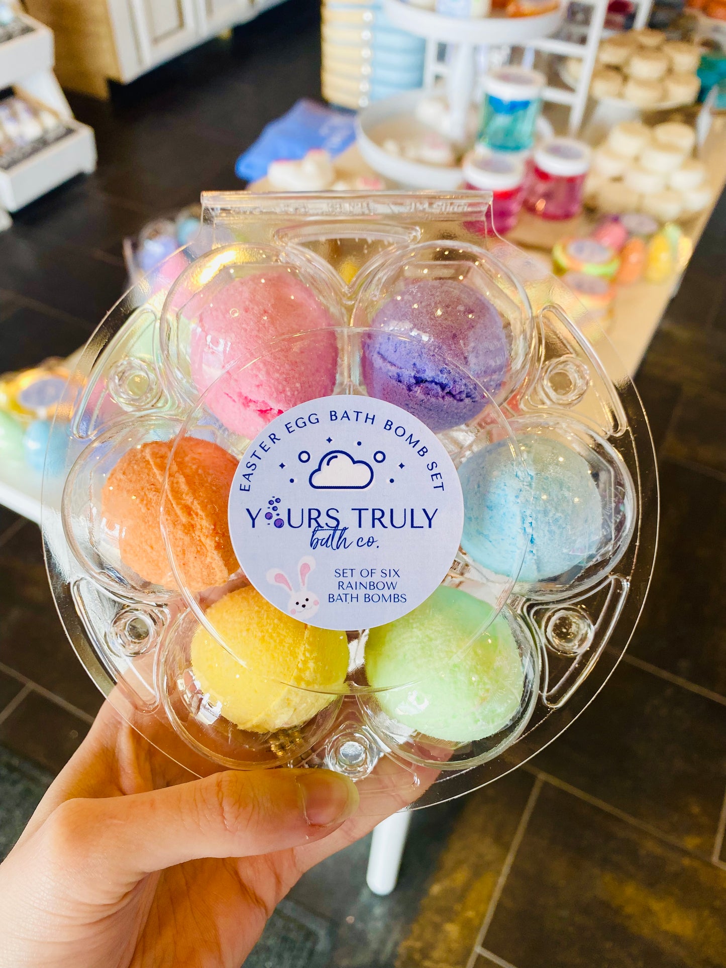 Easter Egg Bath Bomb Set - Pack of 6