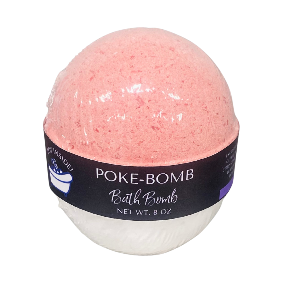 Poke-Bomb Toy Bath Bomb