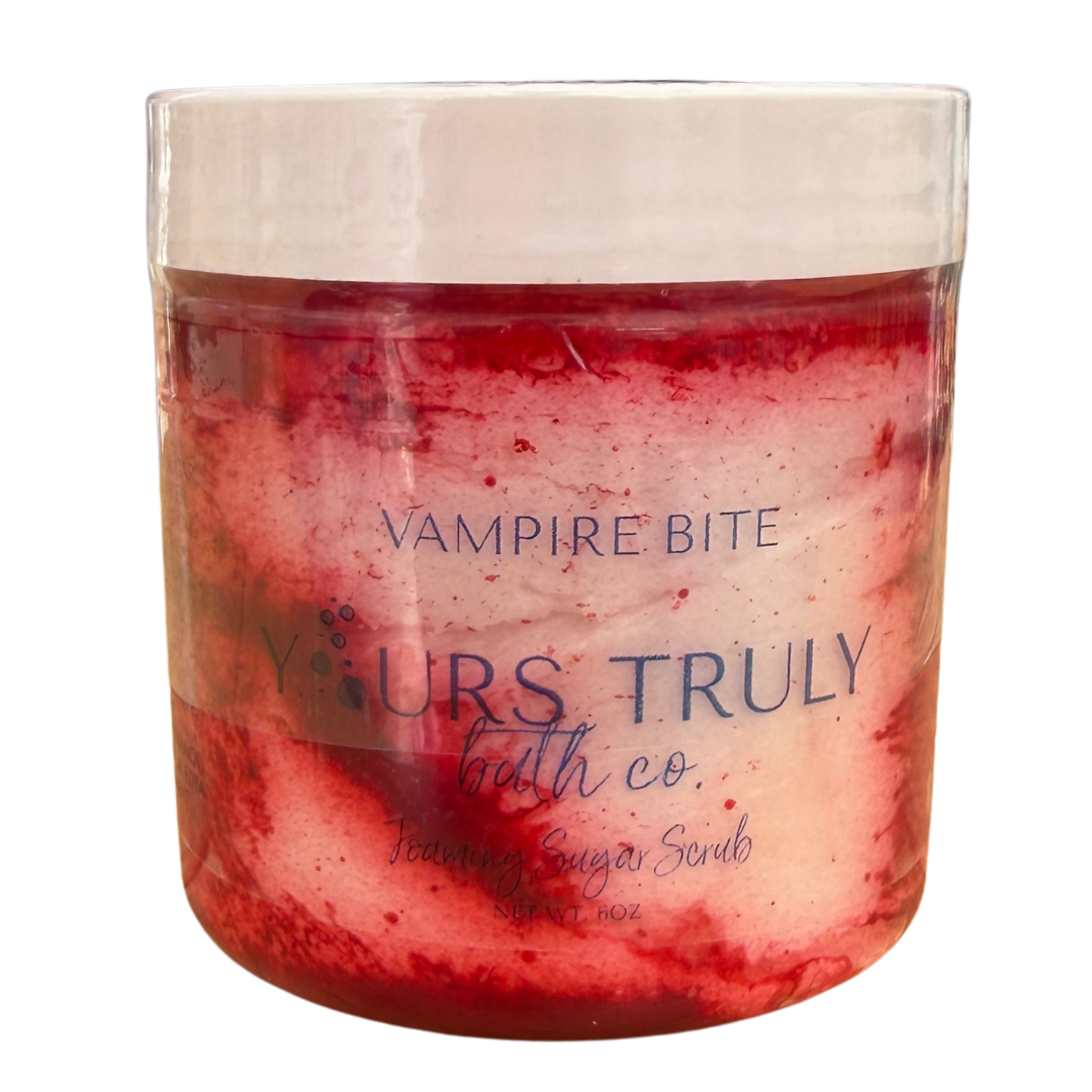 Vampire Bite Foaming Sugar Scrub
