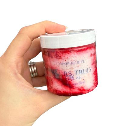 Vampire Bite Foaming Sugar Scrub