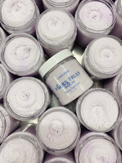 Lavender Whipped Sugar Scrub