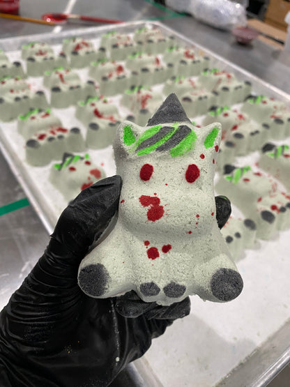 Zombie Unicorn Bath Bomb