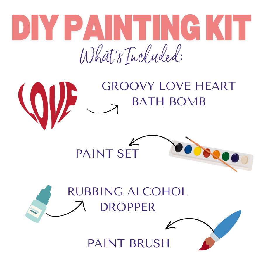 Groovy Love DIY Painting Kit