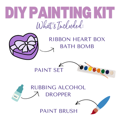 Ribbon Box DIY Painting Kit
