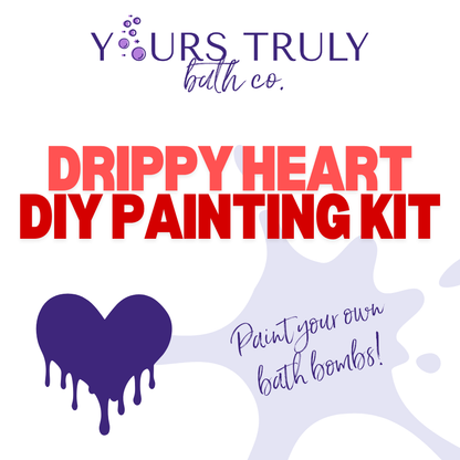 Drippy Heart DIY Painting Kit