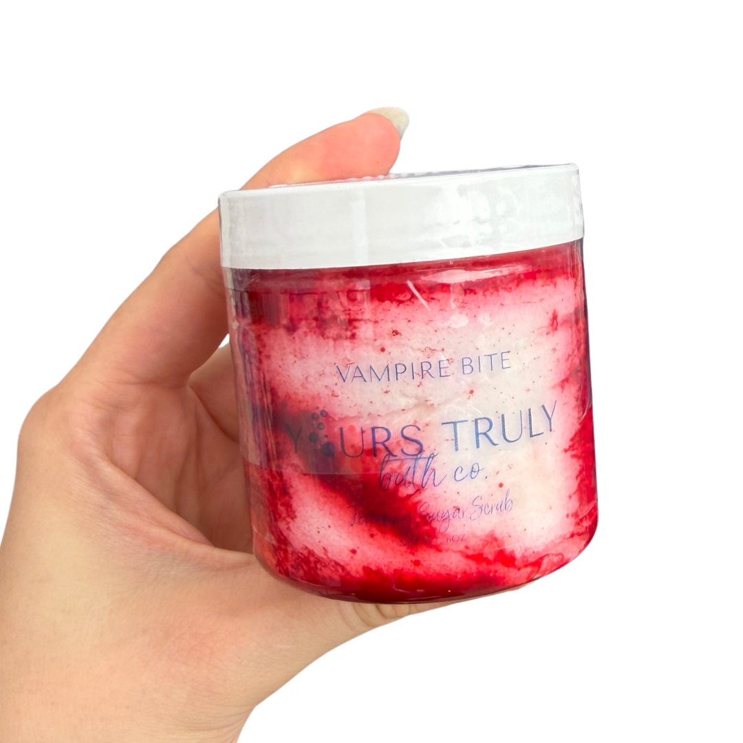 Vampire Bite Foaming Sugar Scrub
