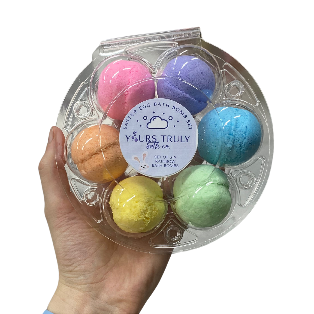 Easter Egg Bath Bomb Set - Pack of 6