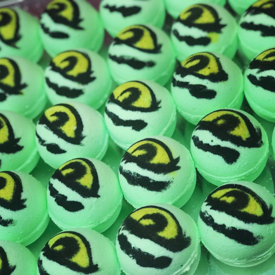 The Grinch Bath Bomb