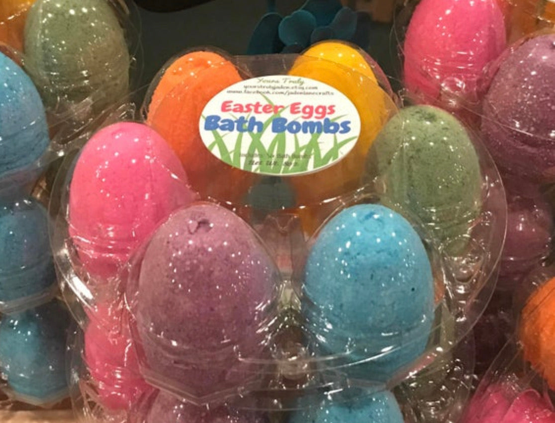 Easter Egg Bath Bomb Set - Pack of 6