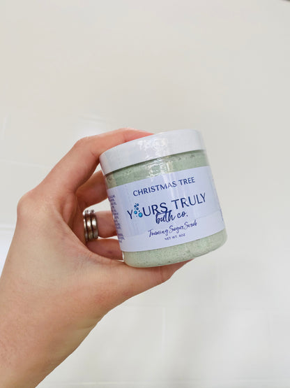 Christmas Tree Foaming Sugar Scrub