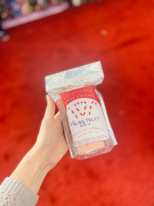 Candy Cane Shower Steamers