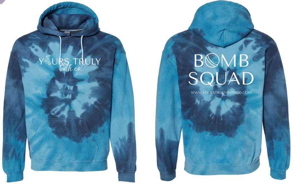 Tie Dye Hoodie - Yours Truly Bomb Squad -SHIPS DEC